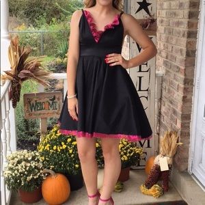 PromGirl Black homecoming dress